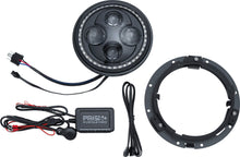 Load image into Gallery viewer, KURYAKYN HEADLIGHT PRISM +7" BLK PN 2478- KUR2478