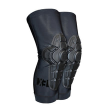 Load image into Gallery viewer, G-Form Pro-X3 Mountain Bike Knee Guards - Biking Knee Guards for Athletes - Knee Compression Sleeve for Mountain Biking &amp; More - Protection Pads for Knee Support - Triple Matte Black, XL