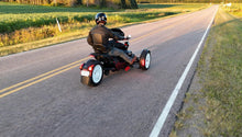 Load image into Gallery viewer, Show Chrome Adjustable Highway Pegs Black For Can-Am Ryker 41-422BK