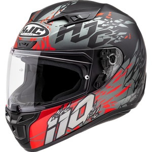 HJC i10 PITFALL SF BK/RD 2X 0000399524