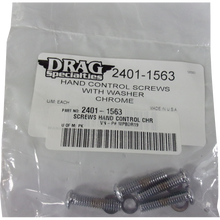 Load image into Gallery viewer, DRAG SPECIALTIES SCREWS HAND CONTROL CHR MPBDR19