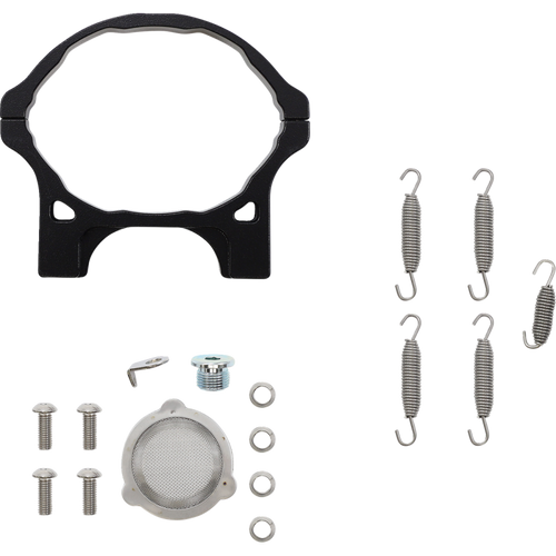 TRINITY RACING EXHAUST YAM YZX BK CRKT TR-4155F-C2