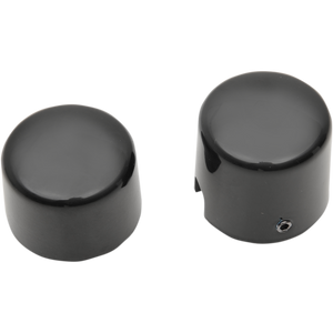 DRAG SPECIALTIES COVER AXLE R 00-07 S/TAIL G BLK W16-0333GB