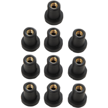 Load image into Gallery viewer, DRAG SPECIALTIES NUT WELL(8099)1/4-20 10PK 2404-0546
