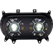 Load image into Gallery viewer, CUSTOM DYNAMICS HEADLIGHTS DBLX LED BLK CD-RG-H-B