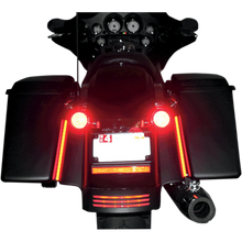Load image into Gallery viewer, CUSTOM DYNAMICS PLASMA LIGHT RODS RED 8" PR MPLASMA-RED-PR - Motomike Canada