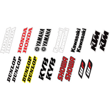 Load image into Gallery viewer, FACTORY EFFEX FORK/SWING ARM DECAL - KTM BLACK 19-44500
