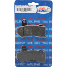 Load image into Gallery viewer, LYNDALL RACING BRAKES LLC 08-19 FLHT RED PLUS BRAKE PADS 7254X - Motomike Canada