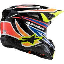 Load image into Gallery viewer, ALPINESTARS HELMET SM3 YTH WURX B/Y/BL/R M ECE06 8302125-1574-YM