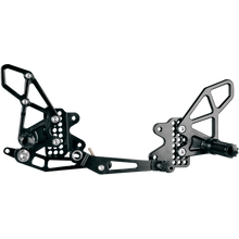 Load image into Gallery viewer, VORTEX 09-16 GSXR1000 REARSETS BLK V2 RS572K