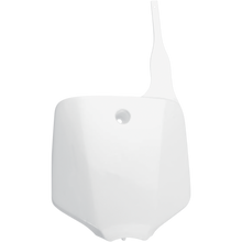 Load image into Gallery viewer, UFO KX65/KLX110 01-13/01-09 FRT # PLATE WHT KA03732-047