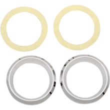 Load image into Gallery viewer, DRAG SPECIALTIES GAUGE BEZELS F/86-13 FLTR 2"GAUGES PR 2202-0061
