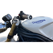 Load image into Gallery viewer, CUSTOM DYNAMICS LIGHT LED HANDLEBAR END CD-BAR-END-AW-B