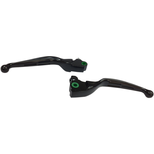 DRAG SPECIALTIES LEVERS HAND SLT BLK 17-18 FLHTCUTG H07-0604MB