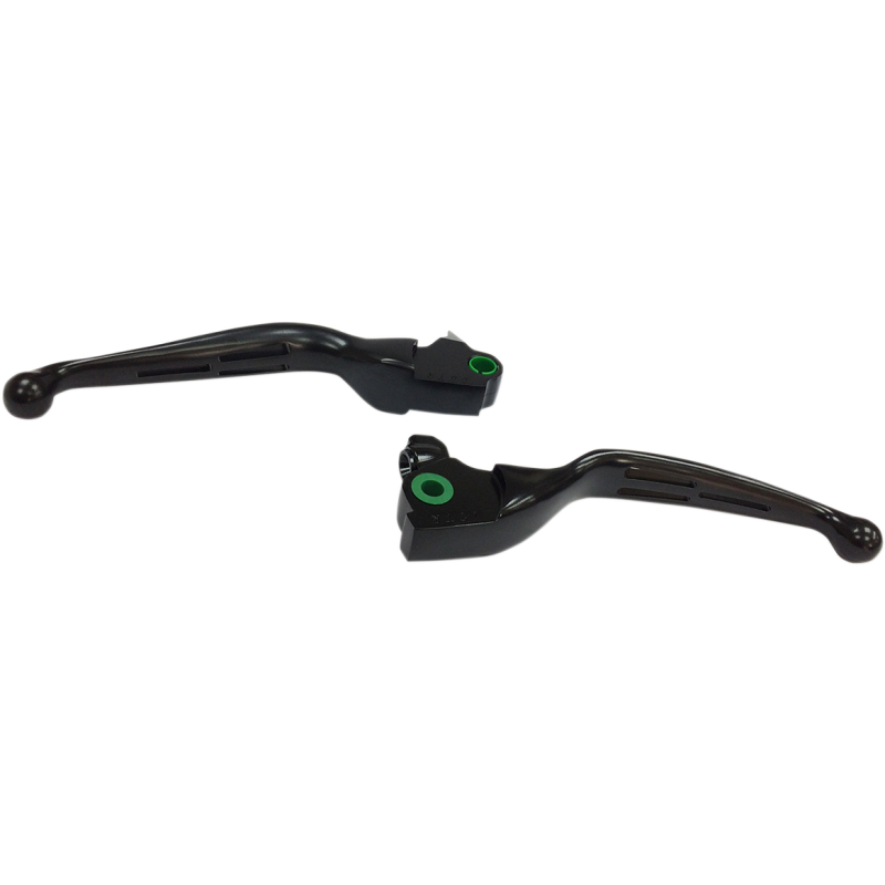 DRAG SPECIALTIES LEVERS HAND SLT BLK 17-18 FLHTCUTG H07-0604MB