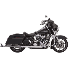 Load image into Gallery viewer, BASSANI XHAUST 95-16 FLH/FLT 33" FISHTAIL SO CH*2 w/BAFFLE 1F27E33