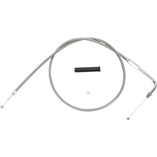DRAG SPECIALTIES 81-89 S/STEEL THROTTLE CABLE 5330536B