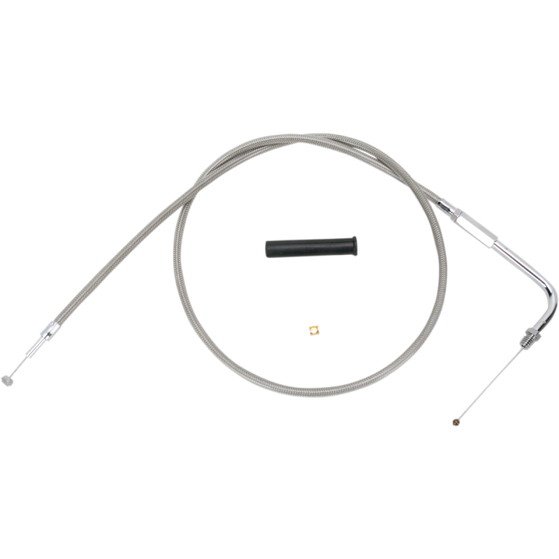 DRAG SPECIALTIES 81-89 S/STEEL THROTTLE CABLE 5330536B