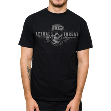 Load image into Gallery viewer, Lethal Threat Friends or Foe Mens Short Sleeve T-Shirt Black LG