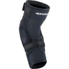 Load image into Gallery viewer, ALPINESTARS A-IMPACT PLASMA ELITE SHIELD KNEE PROTECTOR - SM - BLK/WHT 1653624-12-S