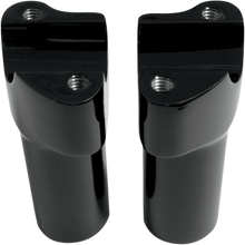 Load image into Gallery viewer, DRAG SPECIALTIES BLK 3" BUFFALO RISERS PR 0602-0351 - Motomike Canada