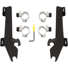 Load image into Gallery viewer, MEMPHIS SHADES METRIC 04-13 VICTORY VEGAS BW MOUNT KIT BLACK MEK1930