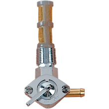 Load image into Gallery viewer, DRAG SPECIALTIES CHROME 3/8 NPT 90DEGREE PETCOX (EA) DS-390217