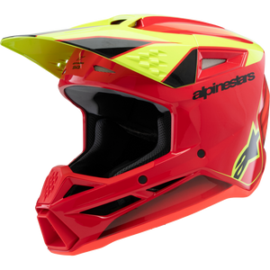 ALPINESTARS HELMET SM3 YTH FRAY R/Y/B L ECE06 8301725-3051-YL