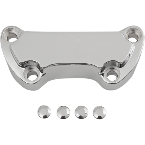 DRAG SPECIALTIES SCALLOPED H/BAR CLAMP (EA) 0603-0002