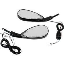 Load image into Gallery viewer, CUSTOM DYNAMICS MIRRORS LED RUN &amp; TURN SIGNAL BLACK CD-MIR-PLUG-B