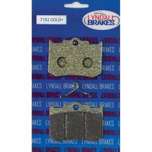 LYNDALL RACING BRAKES LLC PM 125X4/137X4 CALIPER GOLD PLUS B/PADS 1720-0048