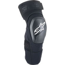 Load image into Gallery viewer, ALPINESTARS A-IMPACT PLASMA ELITE SHIELD KNEE PROTECTOR - SM - BLK/WHT 1653624-12-S