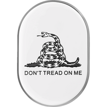 Load image into Gallery viewer, FIGURATI DESIGNS BACK FENDER COVER SILVER WITH DON'T TREAD ON ME-RIGHT FD40-AC-SS-RT