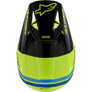 ALPINESTARS HELMET SM3 YTH RADIUM Y/B/BL M ECE06 8301925-5017-YM