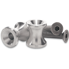 Load image into Gallery viewer, VORTEX SWINGARM SPOOLS SILVER 10MM SP402S