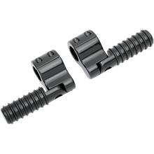 Load image into Gallery viewer, LINDBY BLK CLAMP/O PEGS 8/O-RINGS 1 1/4 HWY BAR BL810