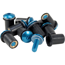 Load image into Gallery viewer, FACTORY EFFEX WINDSCREEN SCREW KIT BLUE 15-36022