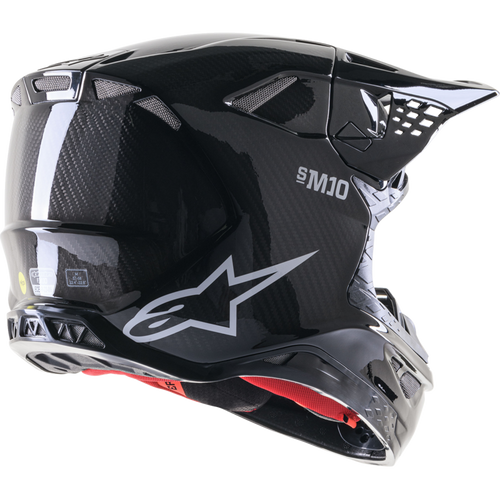 ALPINESTARS HELMET SM10 SOLID CARB M 8300123-1188-M