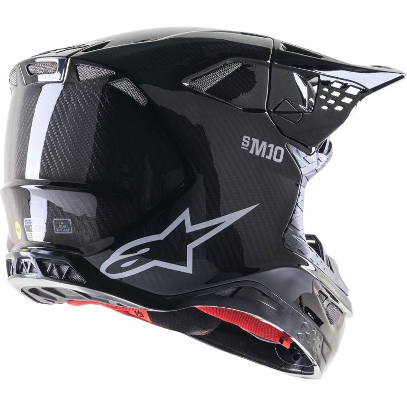 ALPINESTARS HELMET SM10 SOLID CARB M 8300123-1188-M