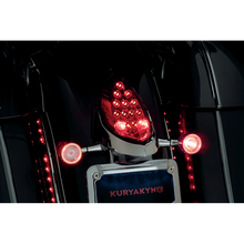 Load image into Gallery viewer, KURYAKYN CUSTOM RTURN SIGNAL &amp; LIC PL MNT FOR INDIAN, CHR PN 3128 KUR3128