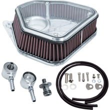 Load image into Gallery viewer, ALLOY ART Air Cleaner - Boom Box - 1.8" - Clear - M8 1.8M8P