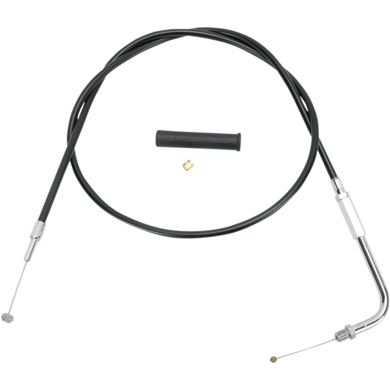 DRAG SPECIALTIES BLACK THROTTLE CABLE 4330548B