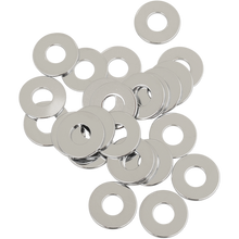 Load image into Gallery viewer, DRAG SPECIALTIES FLAT WASHERS CHRM 5/16 USS(25)CY-CHROME MPB595
