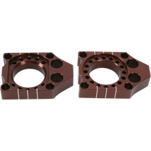 Load image into Gallery viewer, PRO CIRCUIT 03-16 KXF/RMZ AXLE BLOCKS (BROWN) KAB03