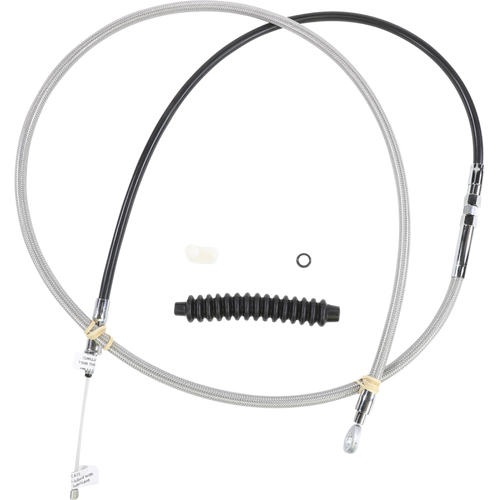 DRAG SPECIALTIES CABLE CLUTCH STAINLS 76
