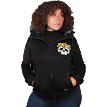 Load image into Gallery viewer, LETHAL THREAT HOODY WM ZIP BRNFRE BK 1W HD84072-1X