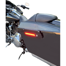 Load image into Gallery viewer, CUSTOM DYNAMICS LIGHT SBAG HNGE RED/BLK (PR) CD-SBL-BCM-RB