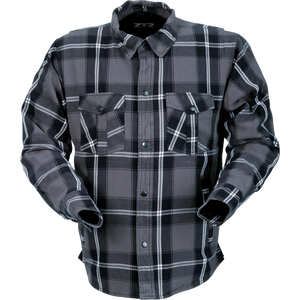 Z1R SHIRT FLANASHWOOD GY M 3040-3286