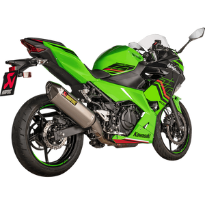 AKRAPOVIC 18-23 NINJA 400 SLIP ON TI/CF TIP S-K4SO7-HRT