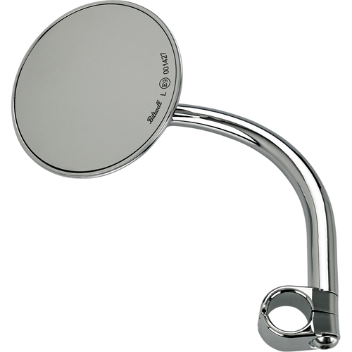 BILTWELL MIRROR LG RND W/MNT 7/8